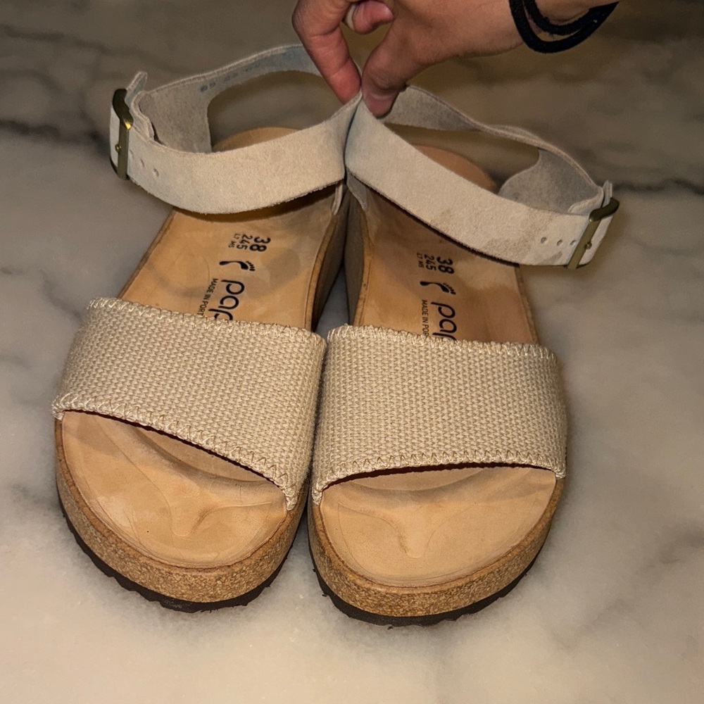 Birkenstock Papillio Glenda Suede Sandals - Picture 3 of 7